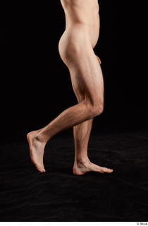 Tomas Salek 1 calf flexing nude side view 0002.jpg